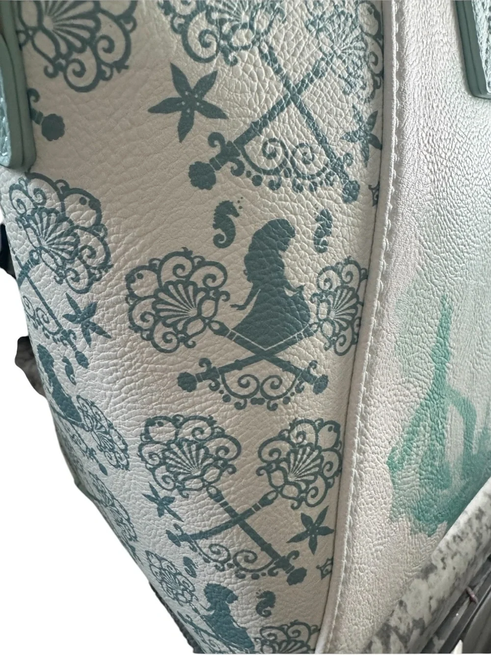 Ariel Loungefly Disney Princess Satchel Bag or Crossbody - Picture 3 of 4